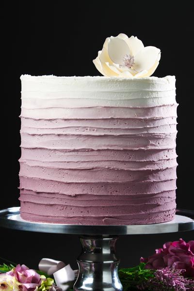 Торт омбре | Тренди дизайну тортів 2018-2019 | Блог | Торт на замовлення