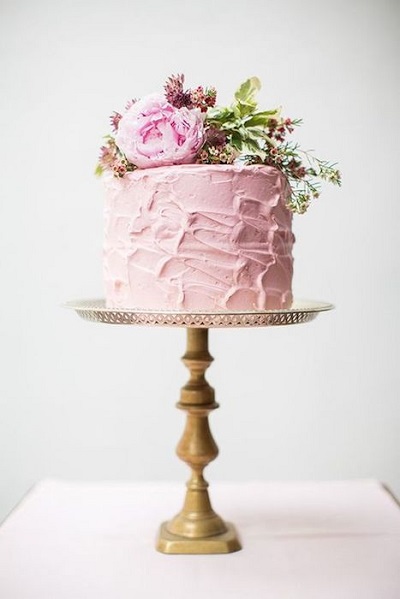 Торт декорований масляним кремом | Тренди дизайну тортів 2018-2019 | Блог | Торт на замовлення