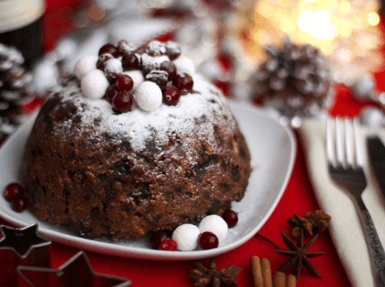 Плам-пудинг на Різдво | Торт на замовлення у Львові